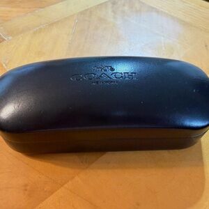 Coach Black Glasses Case